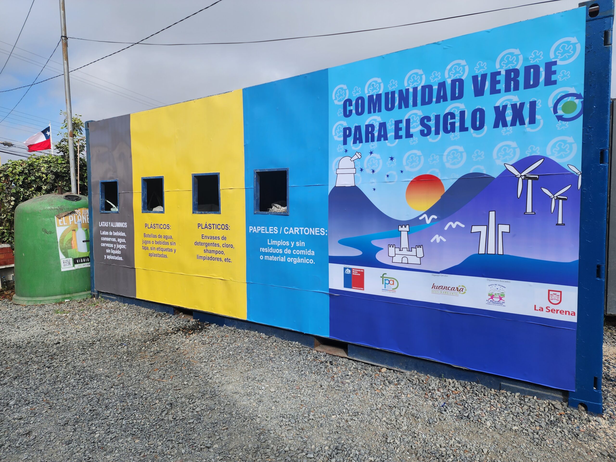 La Serena: Renuevan Punto de Reciclaje con tecnología digital