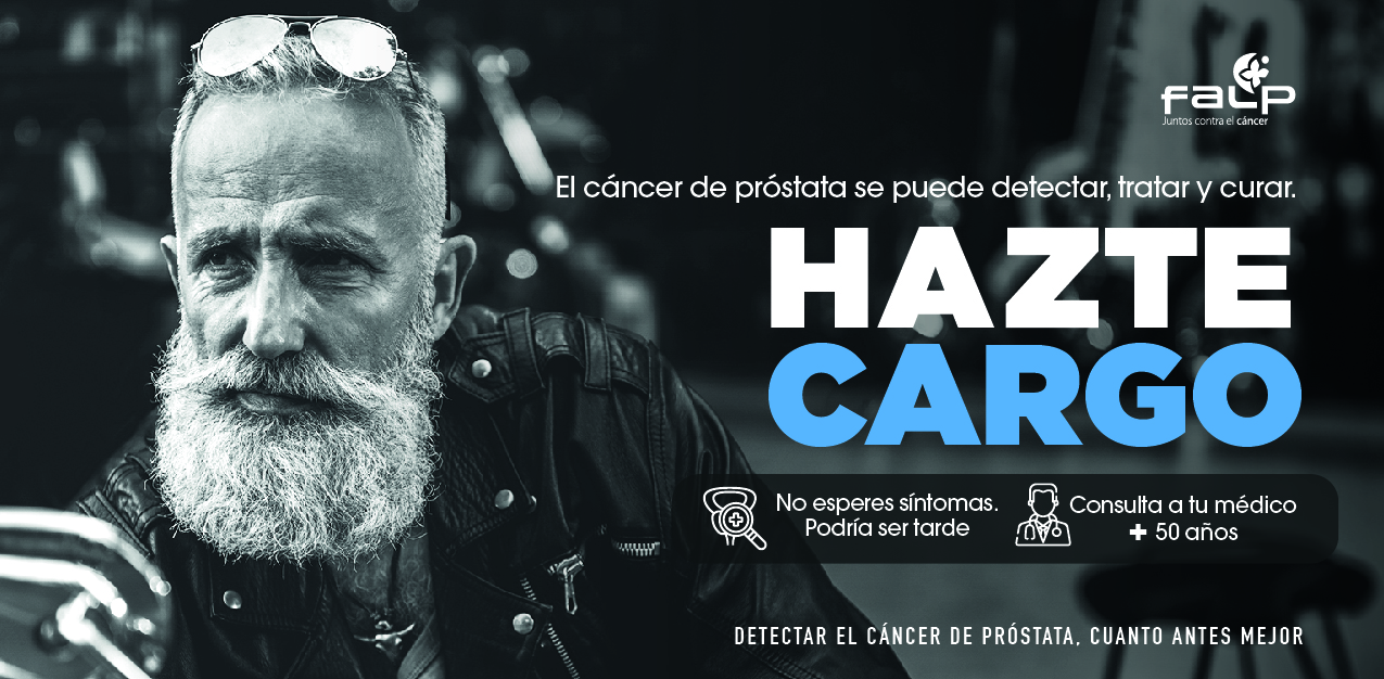 Hazte cargo: Campaña promueve la detección precoz del cáncer de próstata