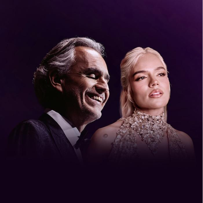 Andrea Bocelli lanza una nueva versión de Vivo por Ella junto a Karol G