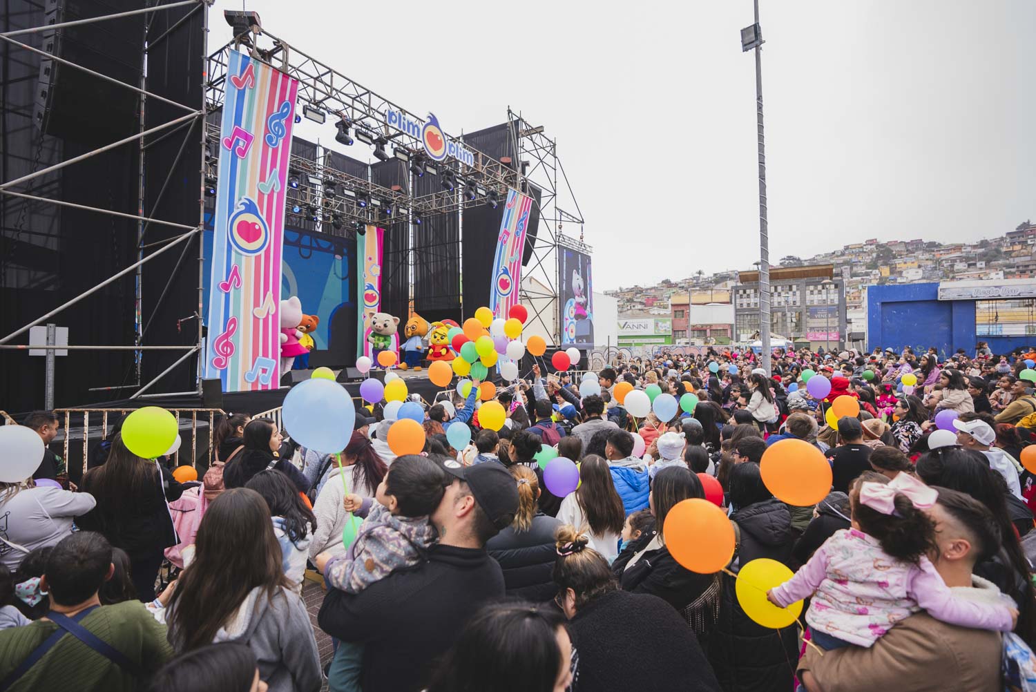 Masiva celebración en Coquimbo del día del niño y niña