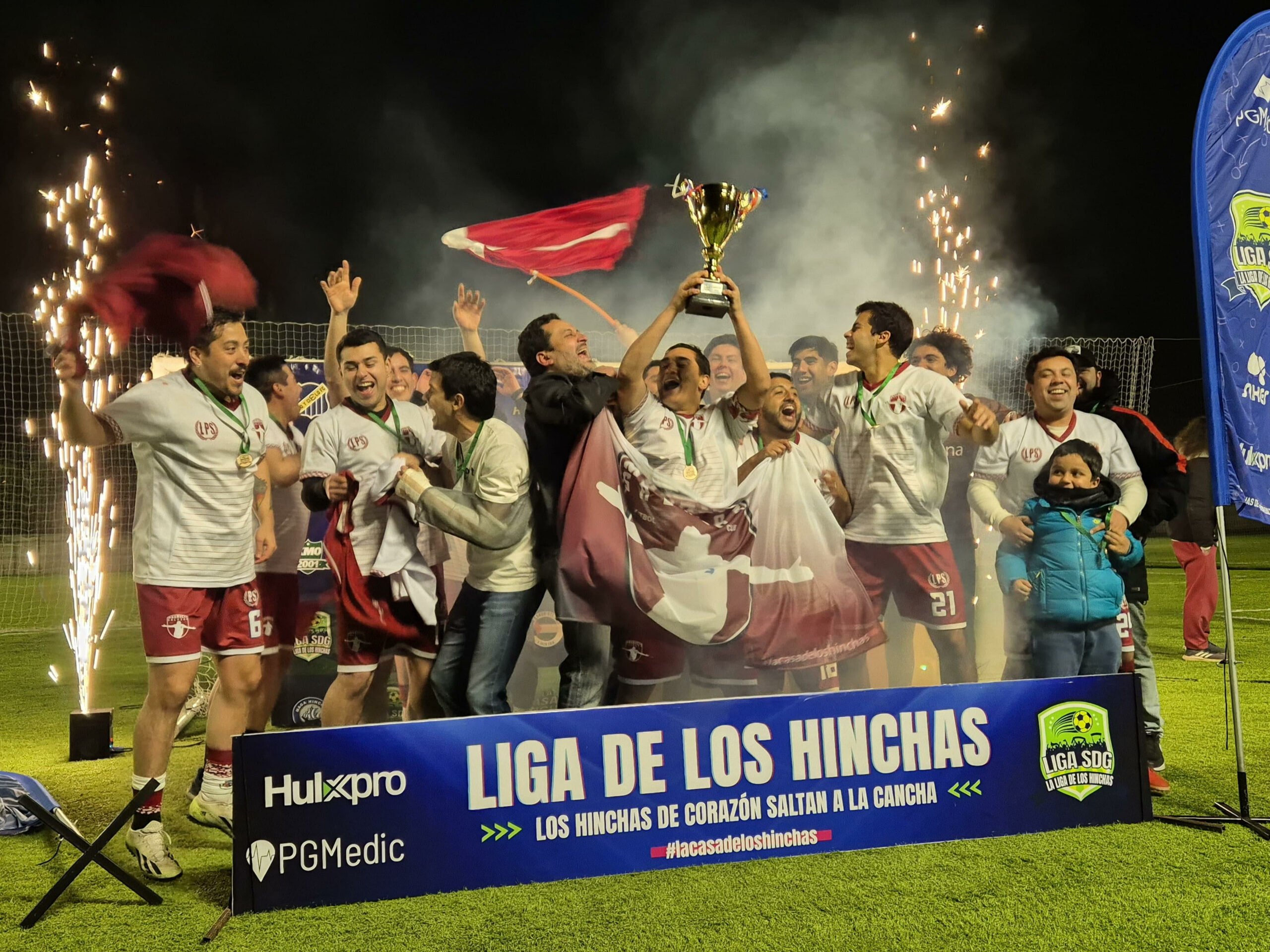 Equipo de La Serena se tituló campeón de la Liga de Hinchas en Santiago