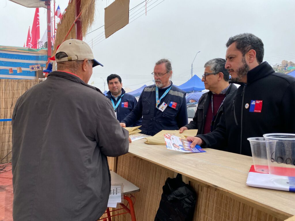 Trabajo e ISL realizan campaña de difusión con medidas de seguridad y salud laboral en Fiestas Patrias