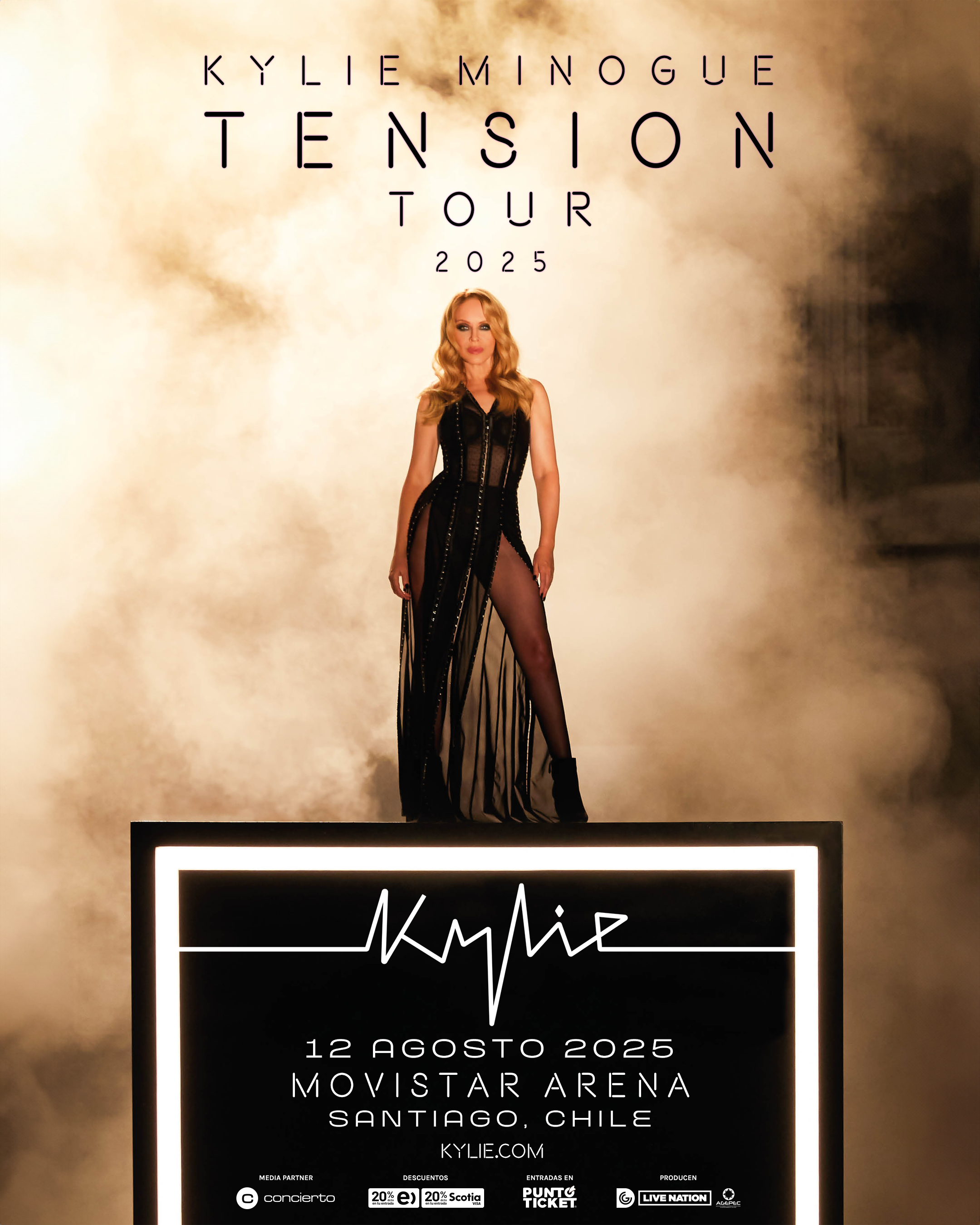 Para el 2025: Kylie Minogue ha anunciado su esperado «TENSION TOUR» en Chile