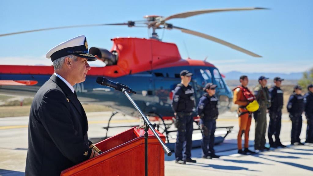 Puerto Aldea ahora cuenta con Punto de Posada de Helicópteros para emergencias