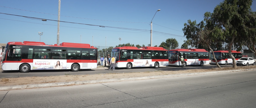 Este sábado inician operaciones 43 buses eléctricos en La Serena y Coquimbo