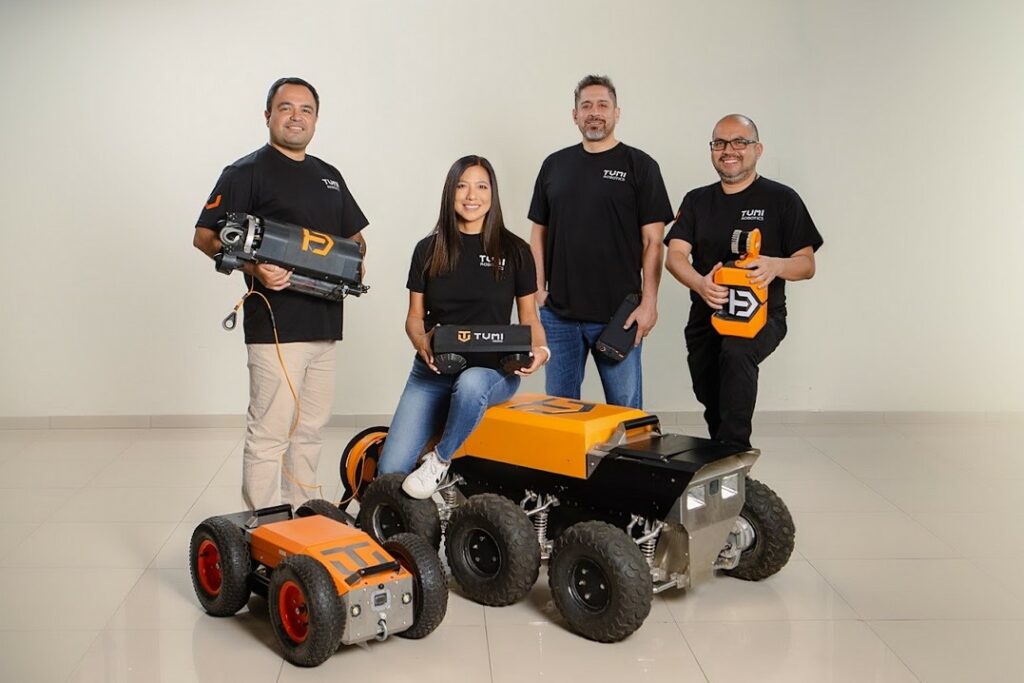 Startup peruana revoluciona la seguridad minera con robots inteligentes