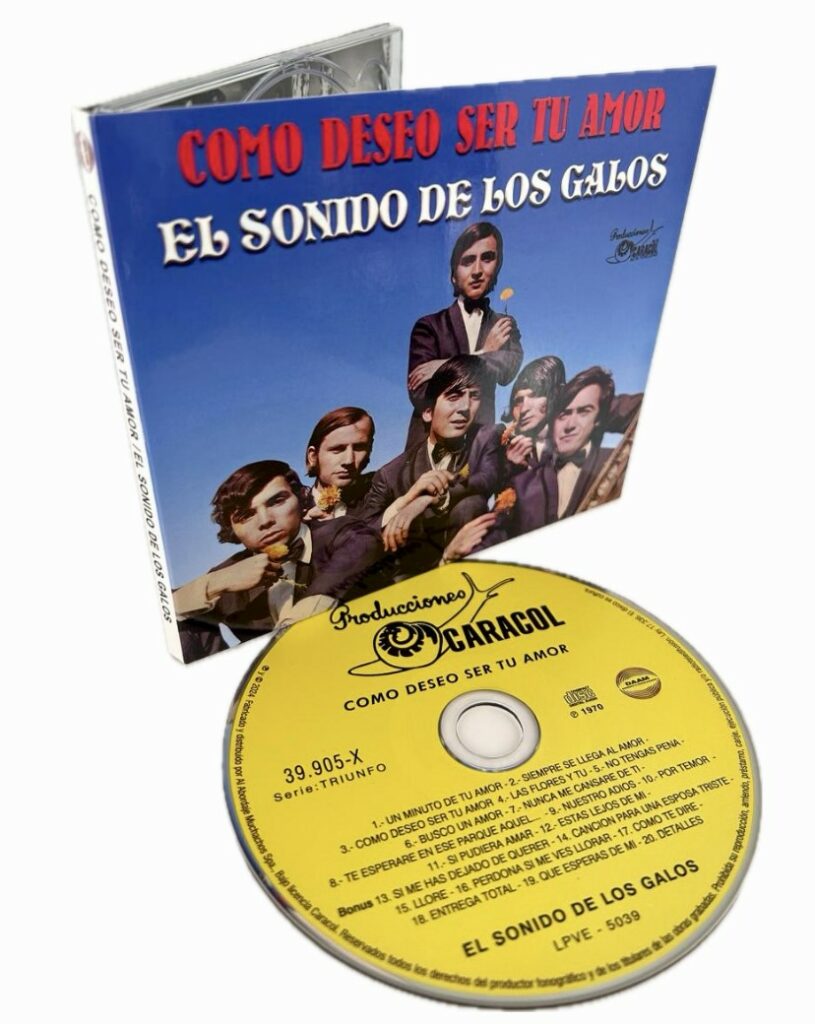 José Alfredo Fuentes y Los Galos son reeditados en CD luego de estar años descontinuados